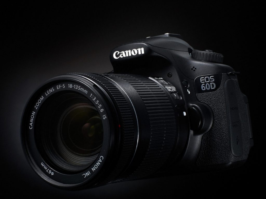 Camera, 60d, Black background, Canon HD Wallpapers | HD Wallpapers