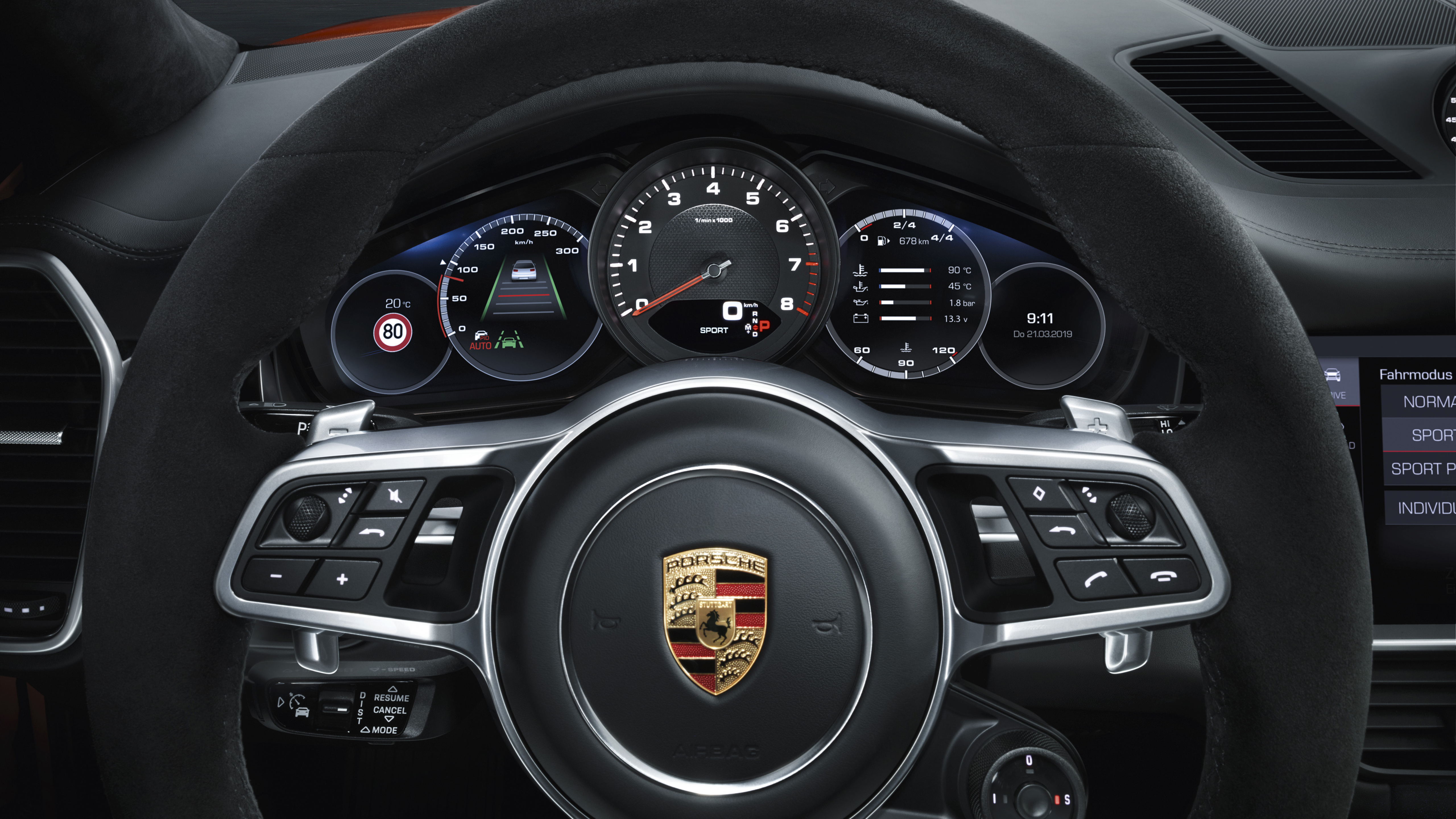 Porsche Cayenne Coupe 2019 Interior 4K Wallpapers | HD Wallpapers